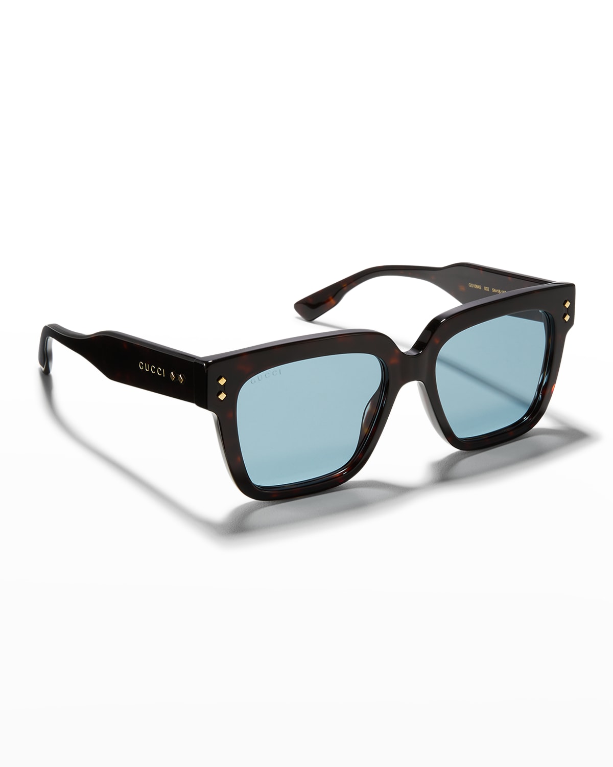 Gucci Mens Square Acetate Sunglasses Neiman Marcus 