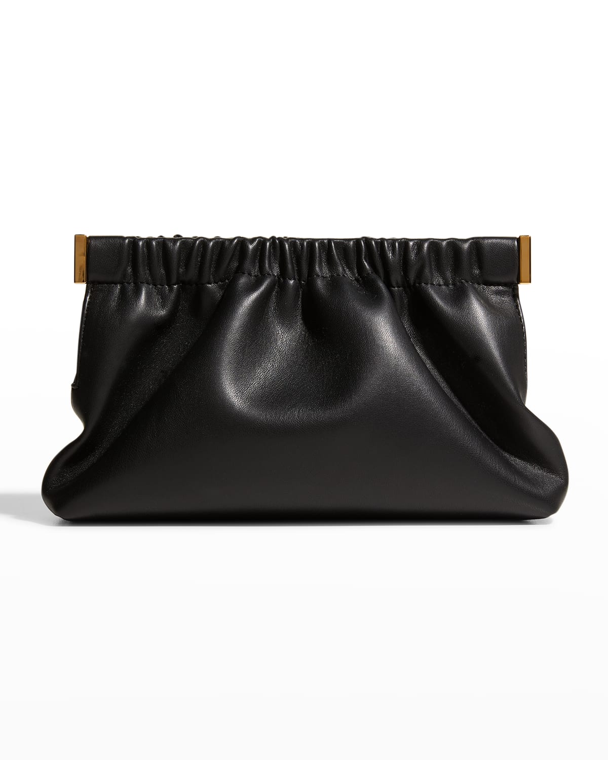 Nanushka The Bar Micro FauxLeather Clutch Bag Neiman Marcus