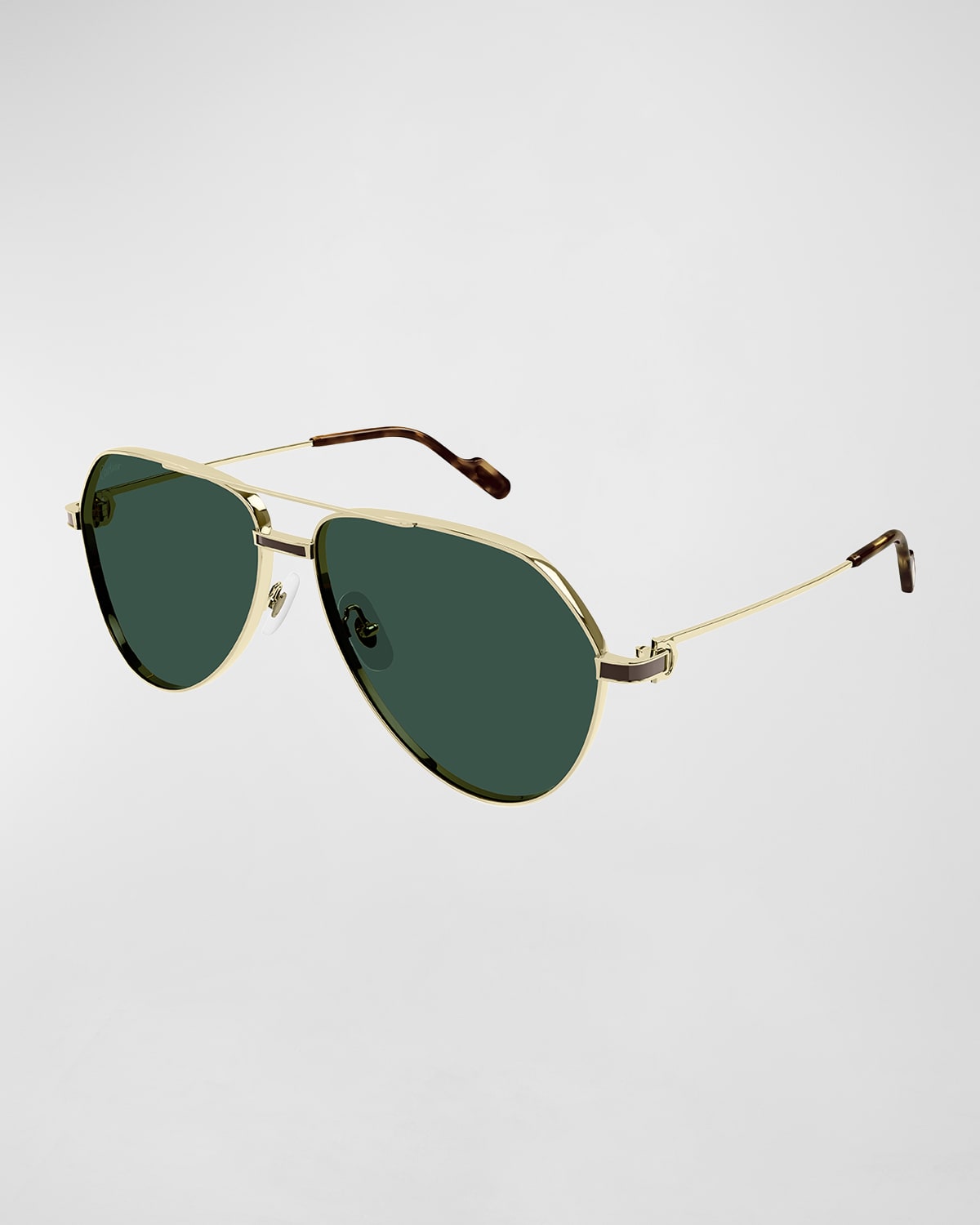 Cartier Men's Panthére Aviator Sunglasses Neiman Marcus