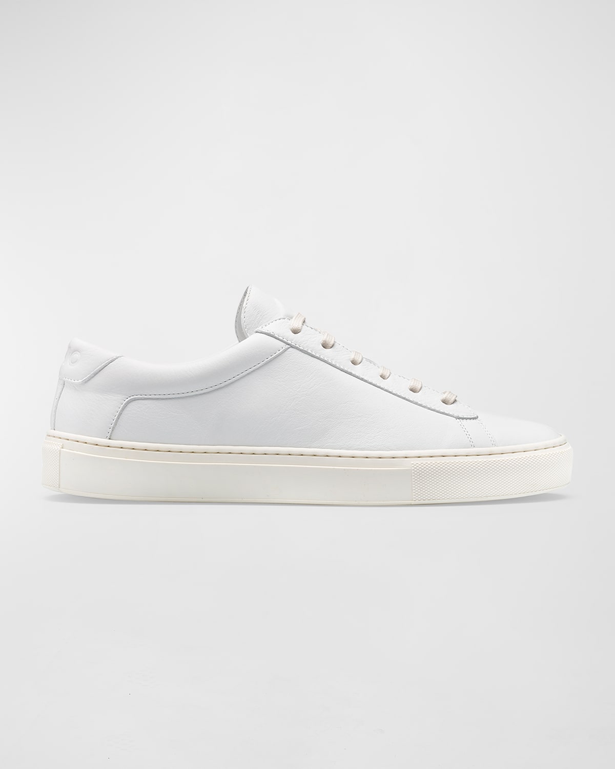 Koio Capri Mixed Leather Low-Top Sneakers | Neiman Marcus