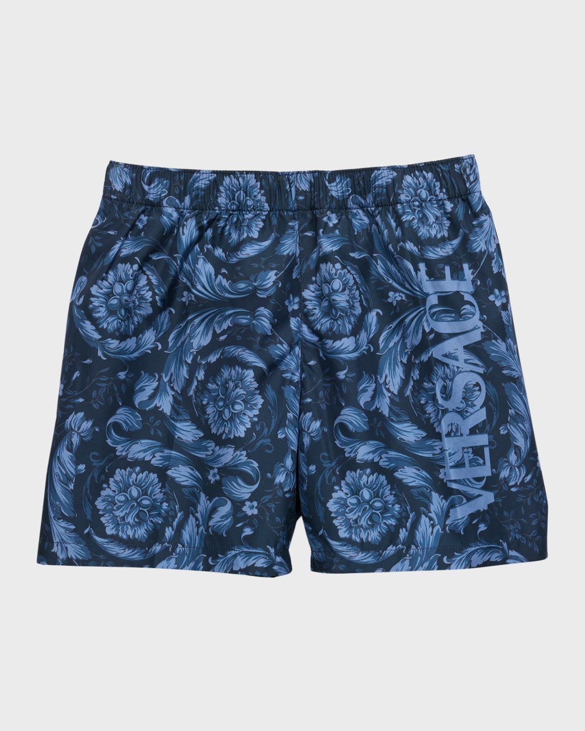 Versace Boy's Barocco Swim Shorts, Size 8-14 | Neiman Marcus