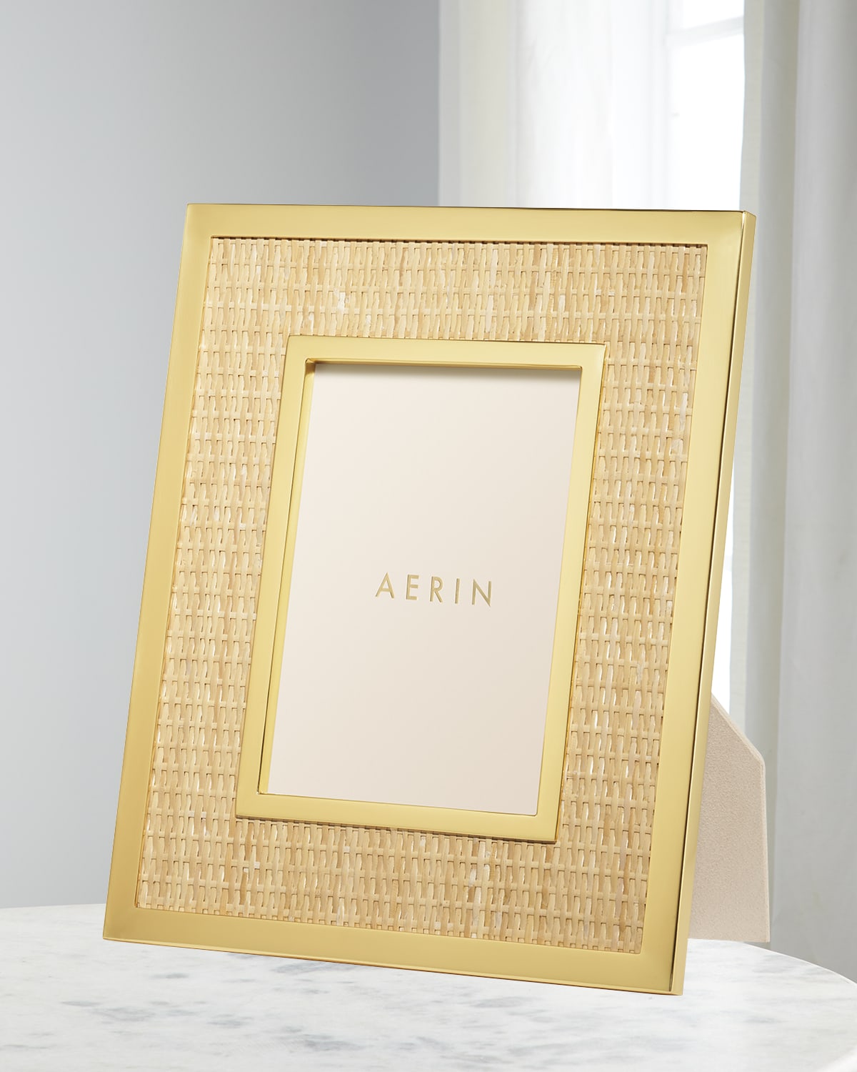 AERIN Cassiel Mosaic Picture Frame 5" x 7" Neiman Marcus