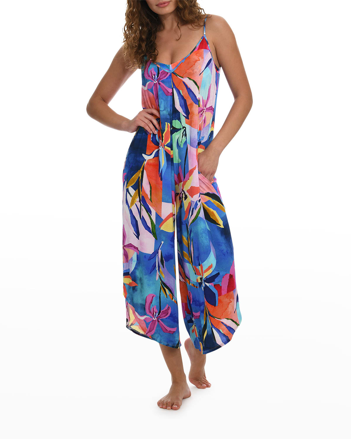 Masai Nydia WideLeg Cropped Jumpsuit Neiman Marcus