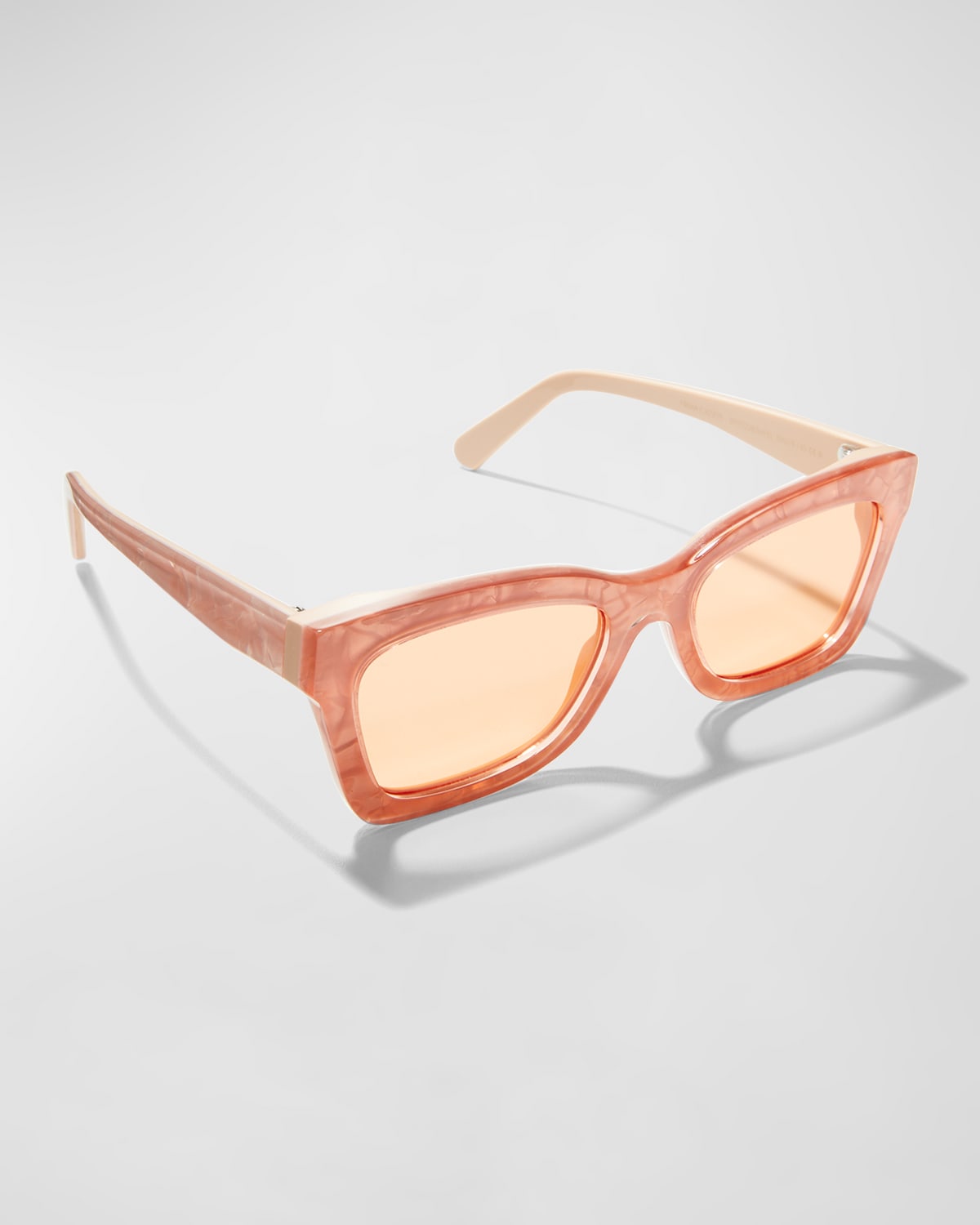 Cat-Eye Acetate Frame Sunglasses