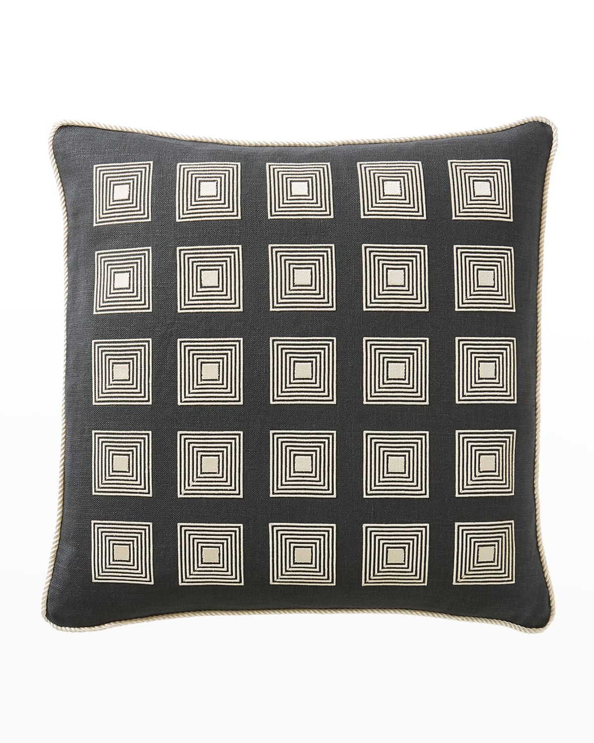 Jonathan Adler Eden Snake Pillow, 18"Sq. Neiman Marcus