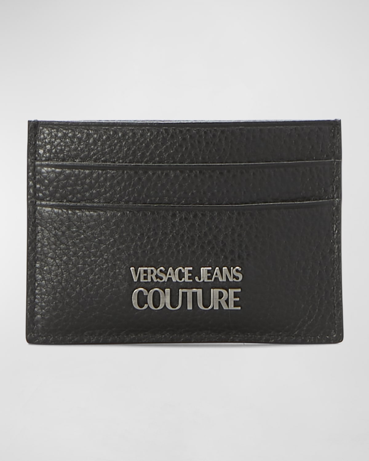 Versace Men's Medusa Biggie Patent Leather Card Holder Neiman Marcus