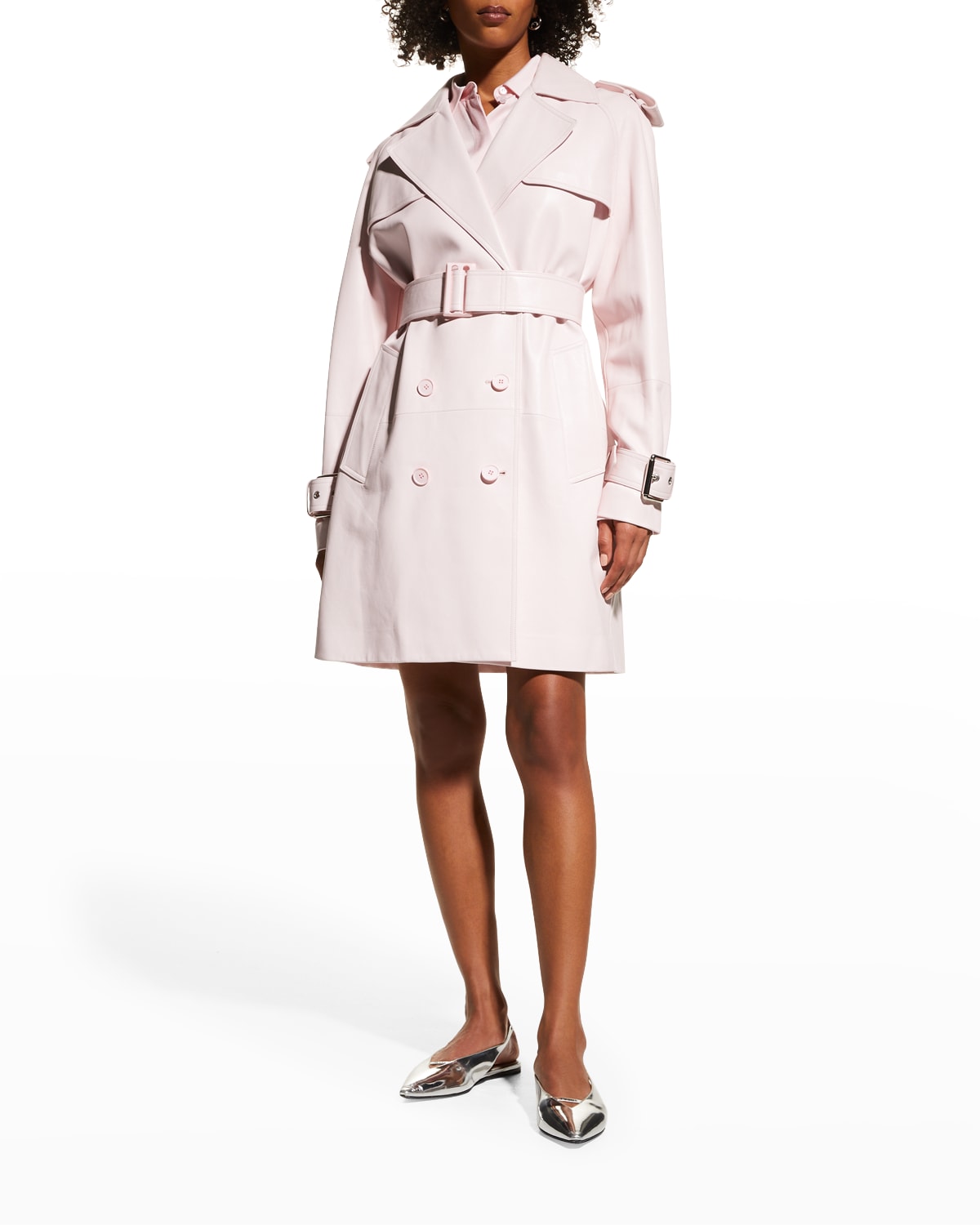 michael kors collection trench coat