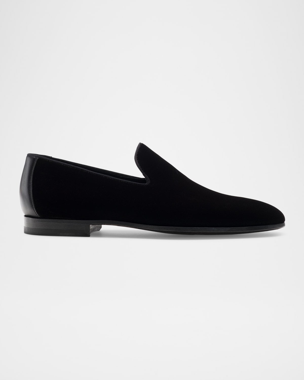 Christian Louboutin Men's Dandelion Velvet Loafers Neiman Marcus