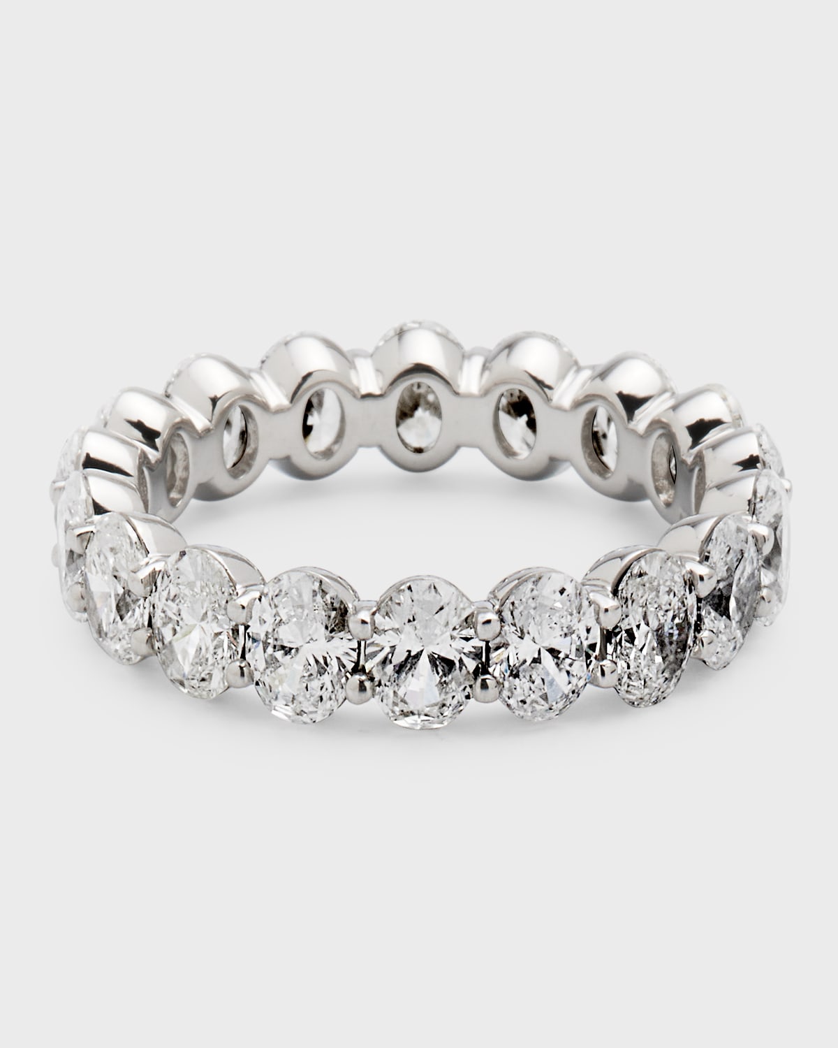 Neiman Marcus Diamonds Platinum EmeraldCut FG/VS Diamond Eternity Band