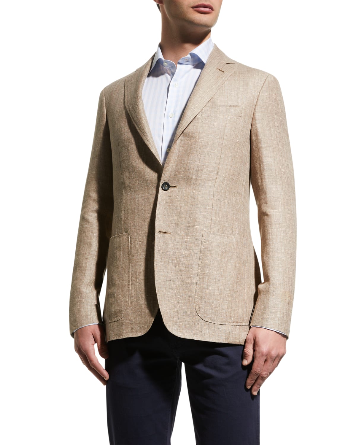 Brioni Men's Two-Tone Wool Blazer | Neiman Marcus