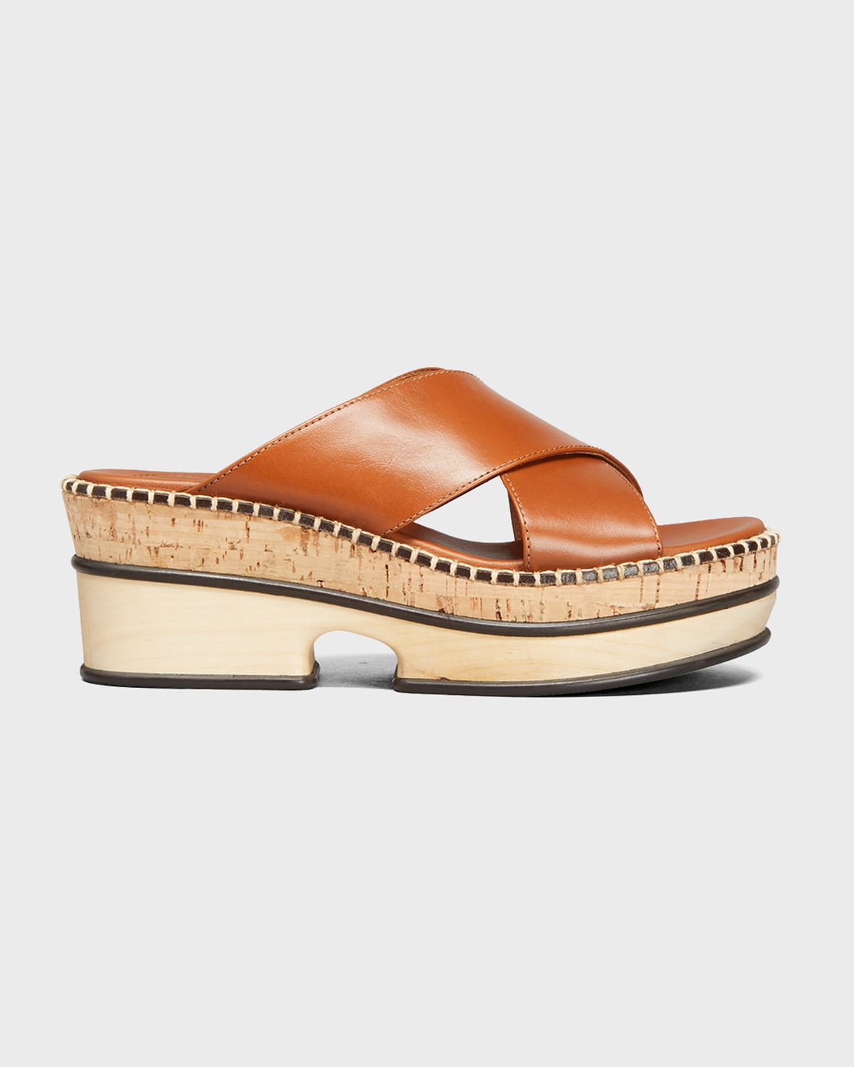 Barbara® | Leather platform sandals