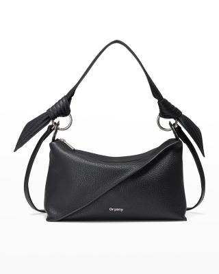 Hereu Terra Mini Leather Bag in Chestnut