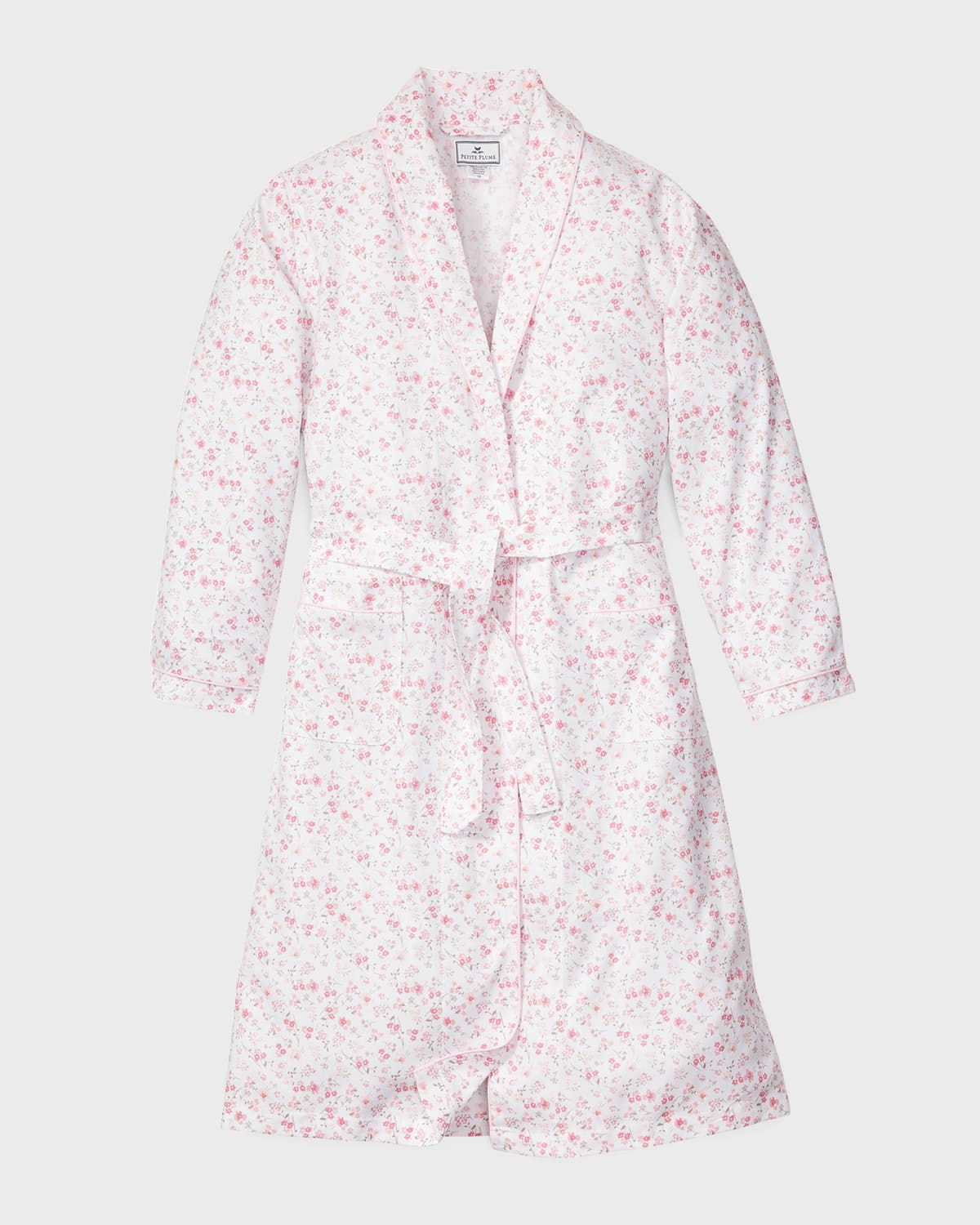 Petite Plume Mini Gingham Robe, Size 214 Neiman Marcus