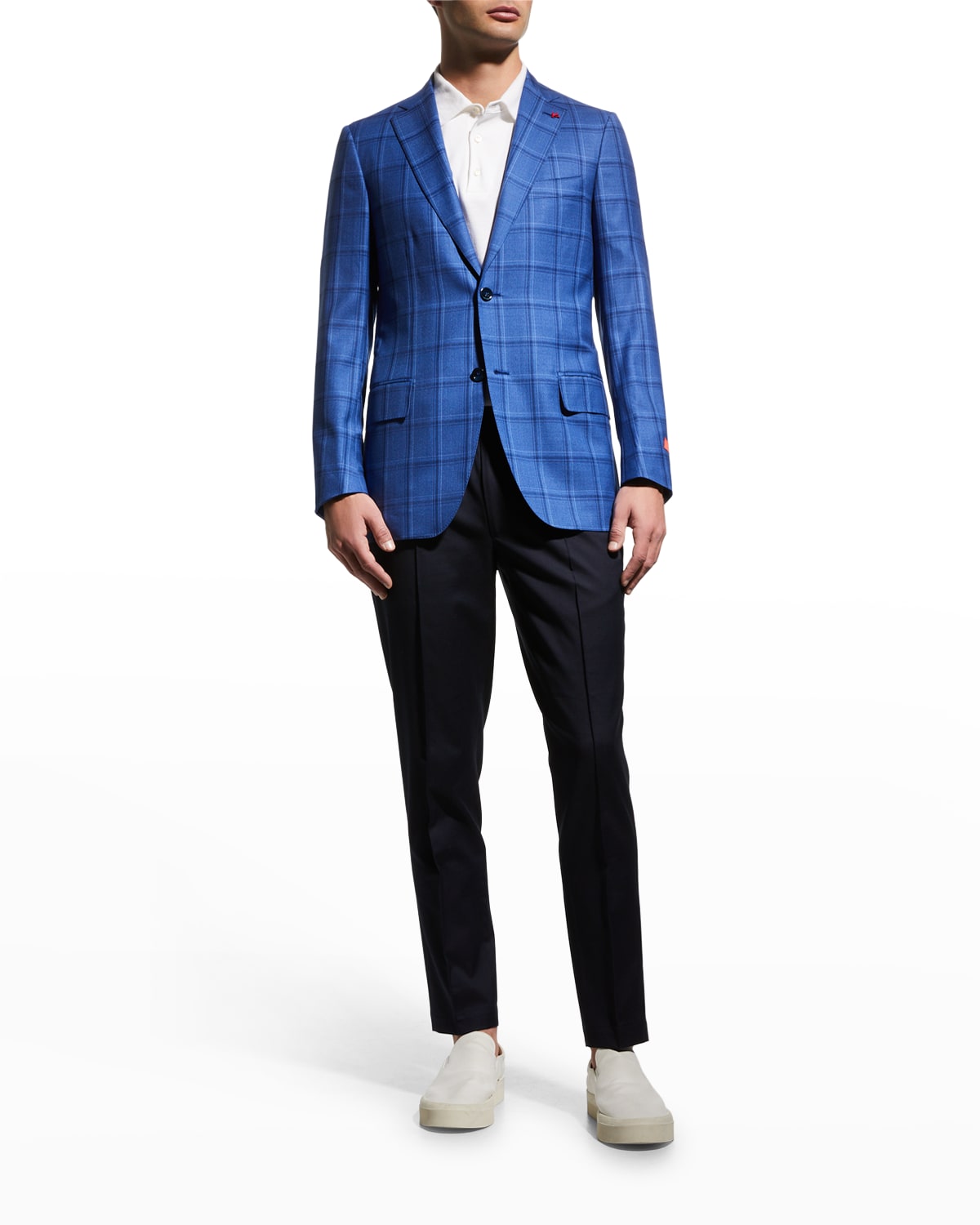 TOM FORD Men's Small Box Wool-Blend Sport Jacket | Neiman Marcus