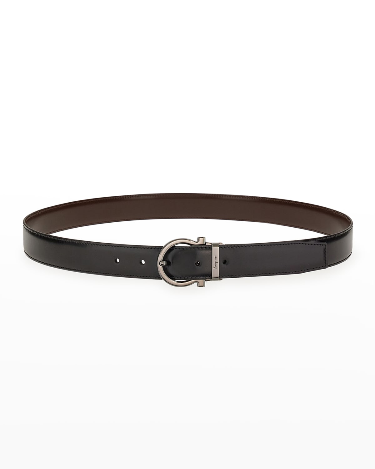Lucky Brand Reversible Leather Belt – Western Embossed Design, 1.5 Inch, Sizes 32-44