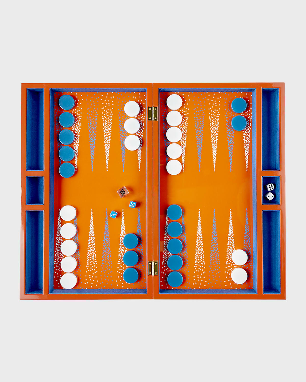 Jonathan Adler Optical Illusion Art Backgammon Set Neiman Marcus