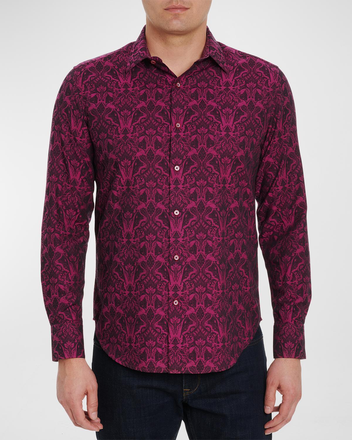 Robert Graham Men's Saturn CottonStretch Sport Shirt Neiman Marcus