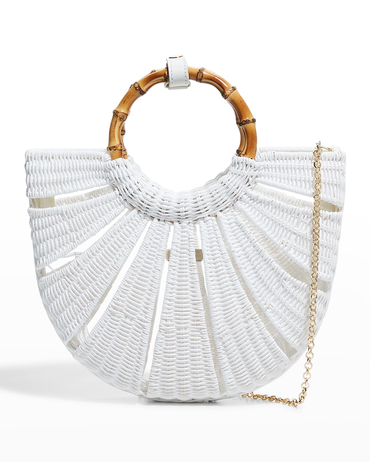 Serpui Giulia Wicker TopHandle Bag Neiman Marcus