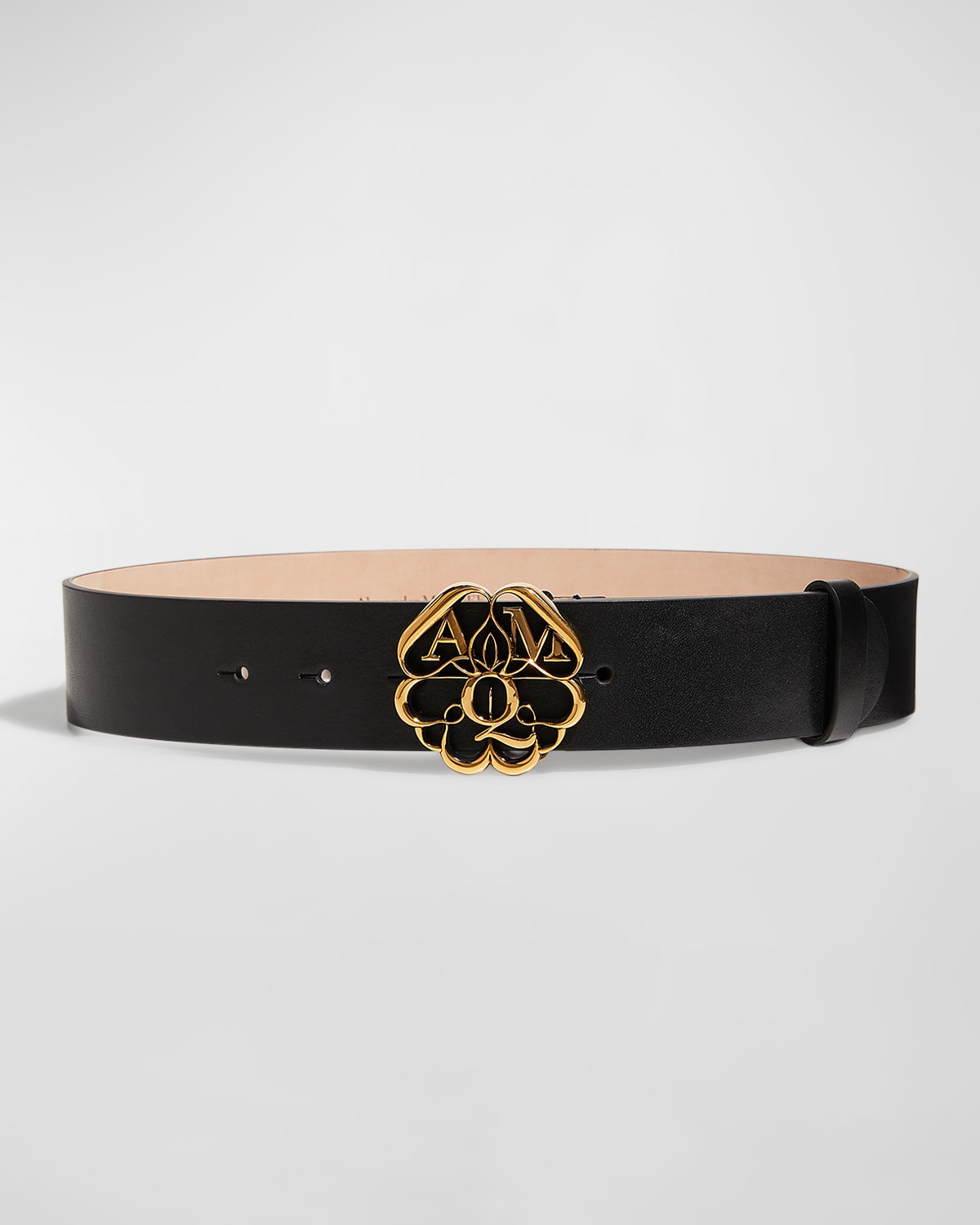 ALAIA Crossed Leather Belt | Neiman Marcus
