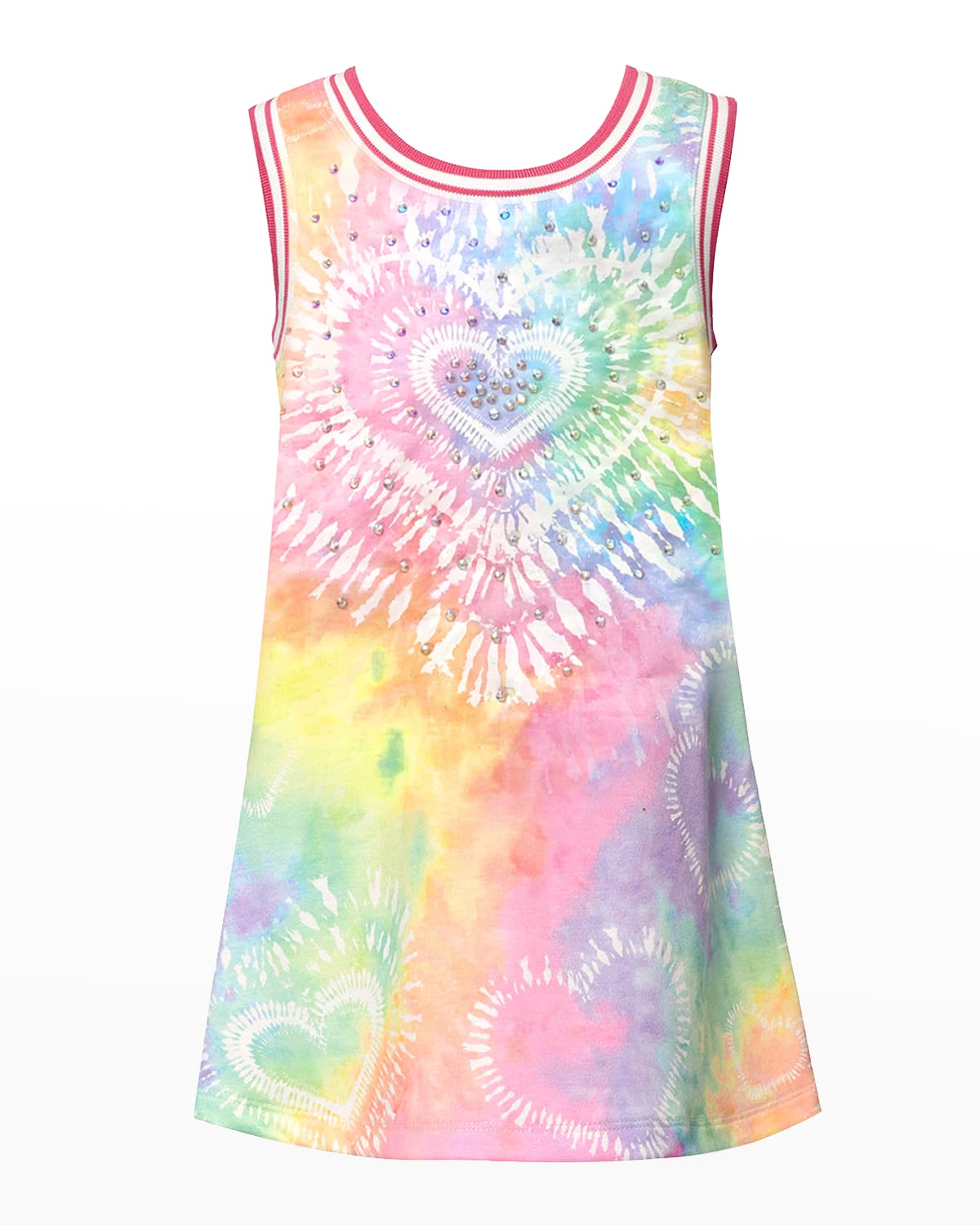 pastel tie dye dress