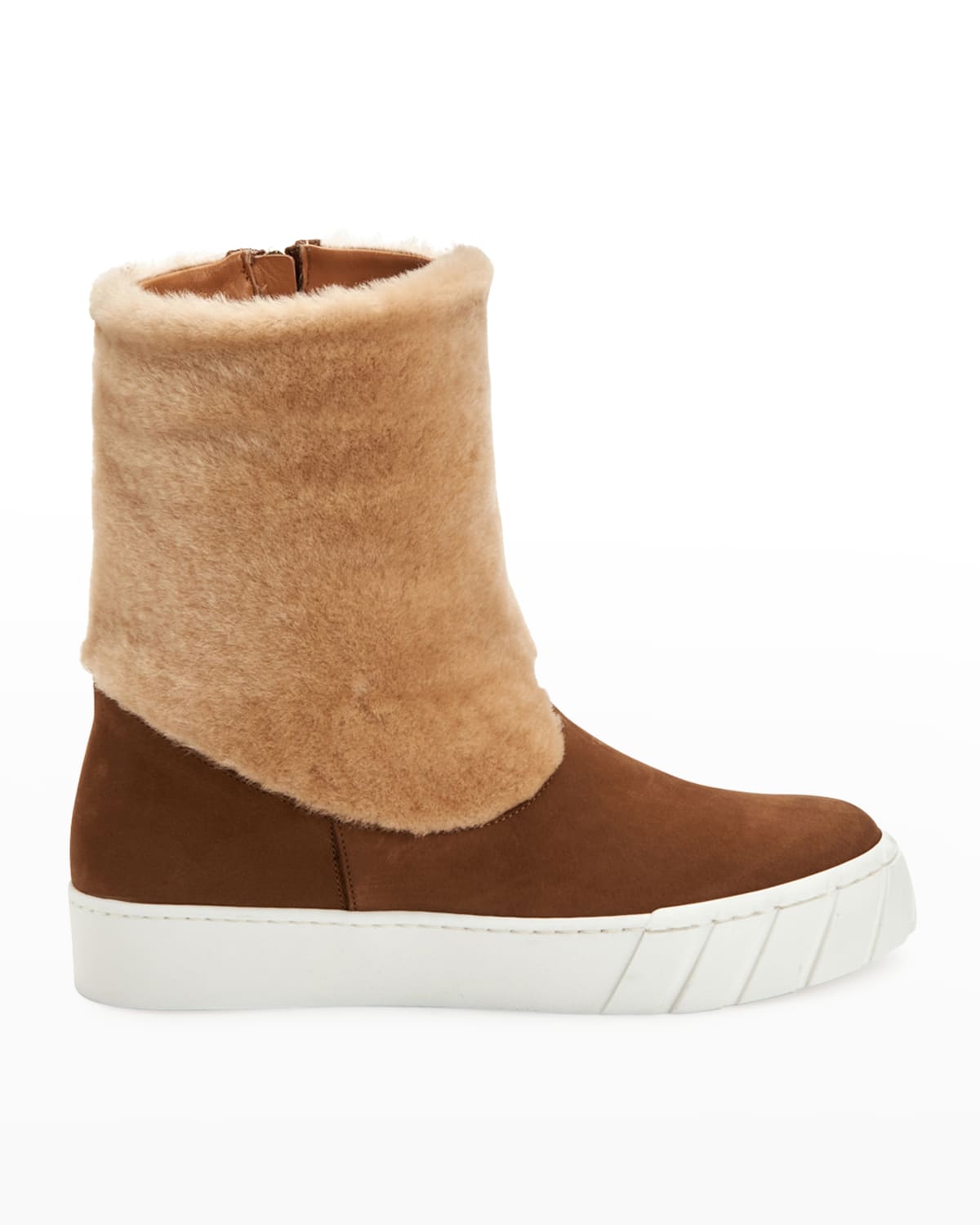 shearling hiking boots