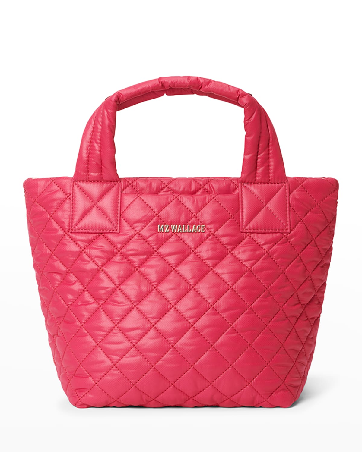 MZ WALLACE Metro Deluxe Mini Quilted Nylon Tote Bag Neiman Marcus