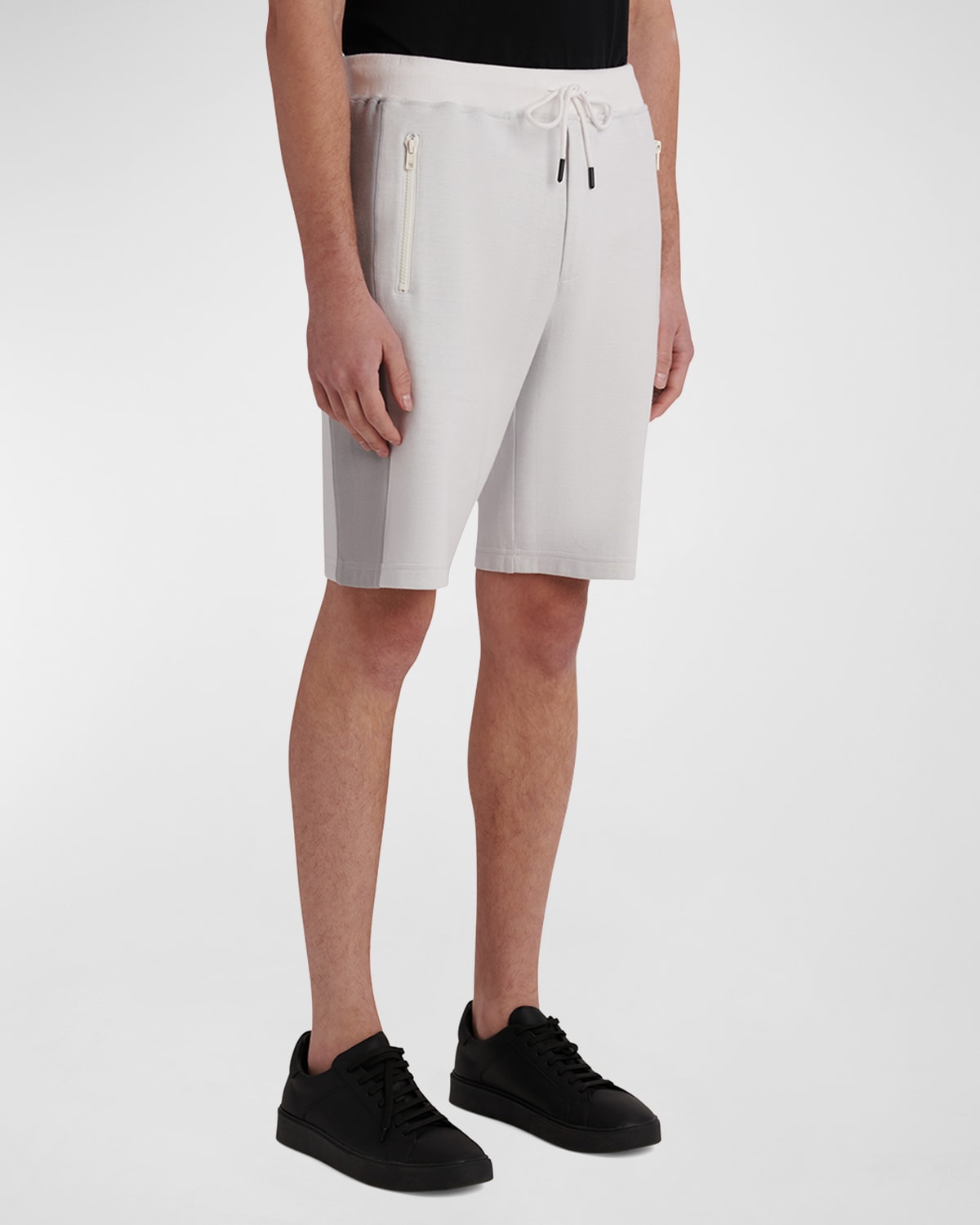 Bugatchi Men's Comfort Cotton-Blend Jogging Shorts | Neiman Marcus