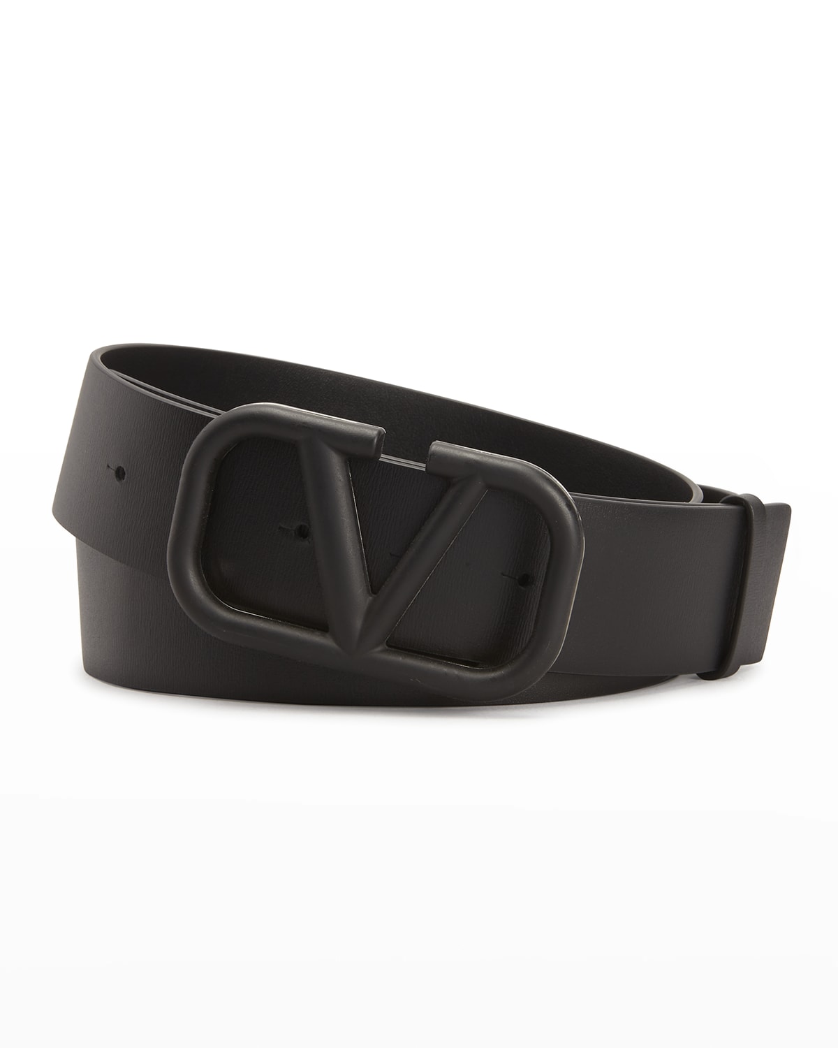 Burberry Men's Tonal Check TBLogo Buckle Belt Neiman Marcus