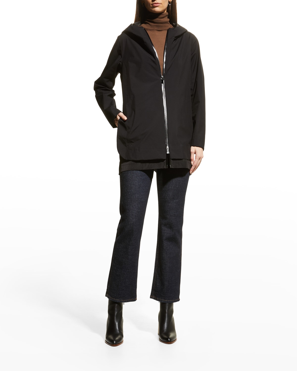 Herno Laminar GORE-TEX® and Iridescent Mixed Media Parka | Neiman