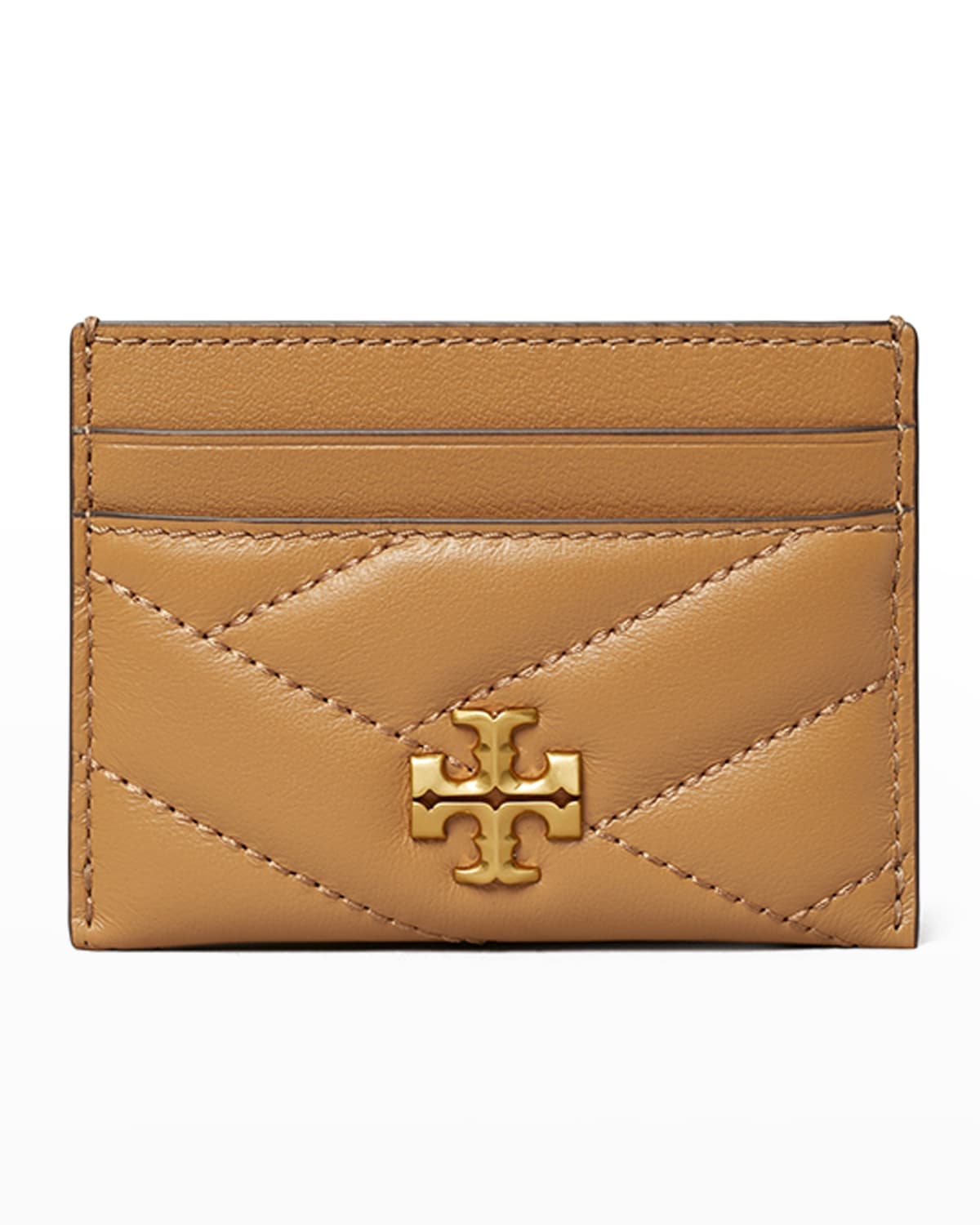 Tory Burch Kira Metallic Logo Card Case Neiman Marcus