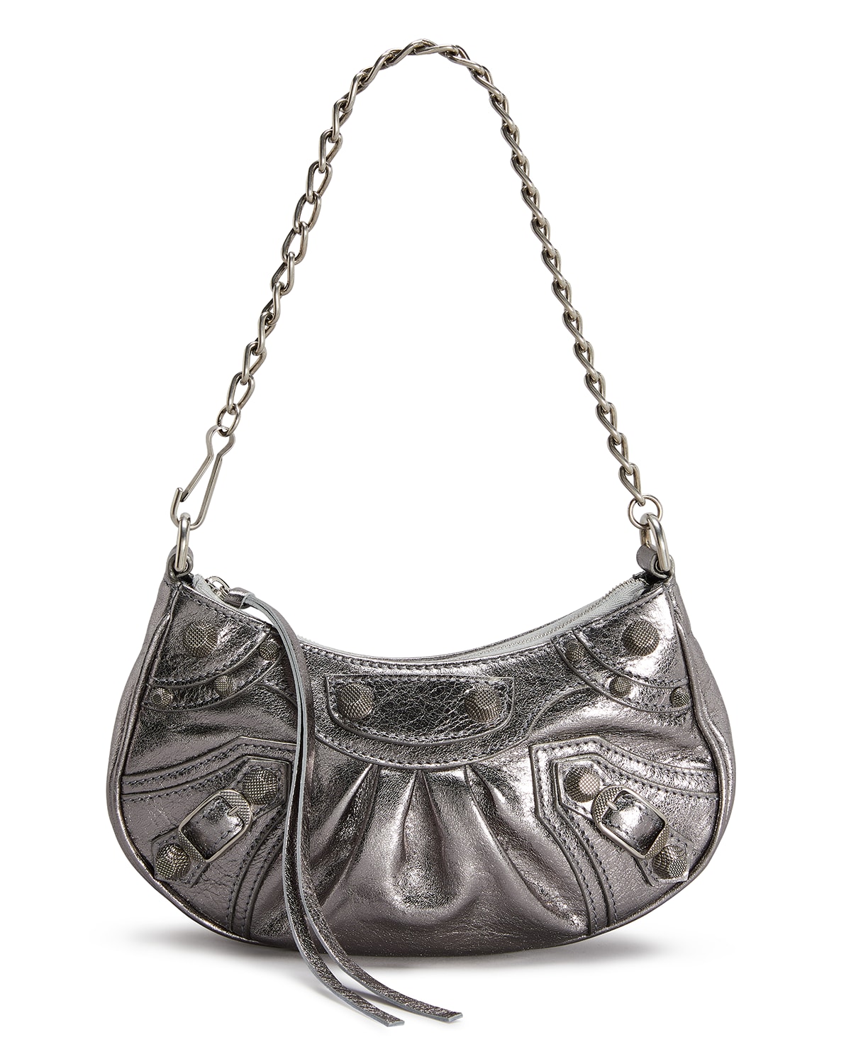 le cagole mini leather crossbody bag
