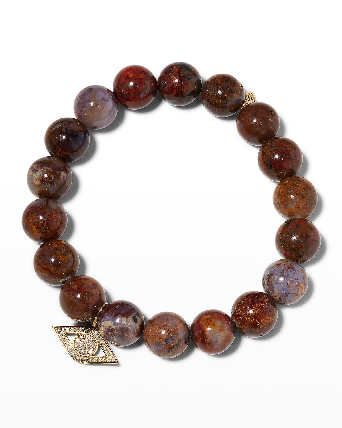 Sydney Evan Anniversary Diamond Evil Eye & Opal Bracelet Neiman Marcus