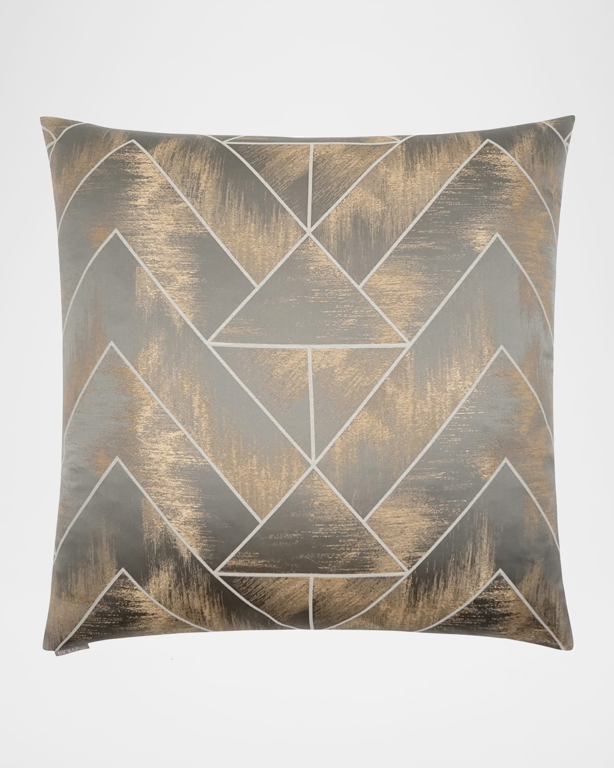 D.V. Kap Home Tartan Decorative Feather/Down Pillow 24" Neiman Marcus