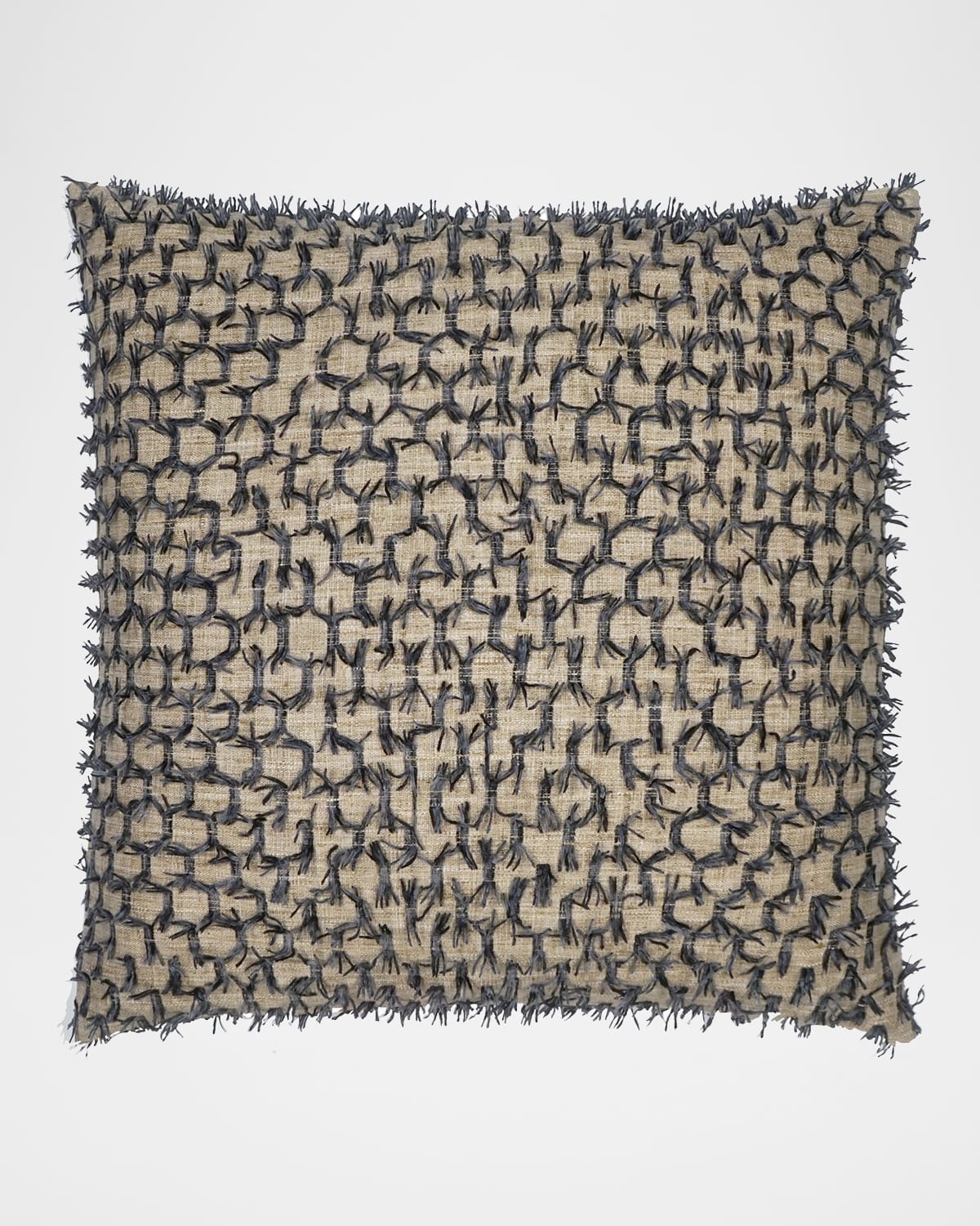 D.V. Kap Home Tartan Decorative Feather/Down Pillow 24" Neiman Marcus