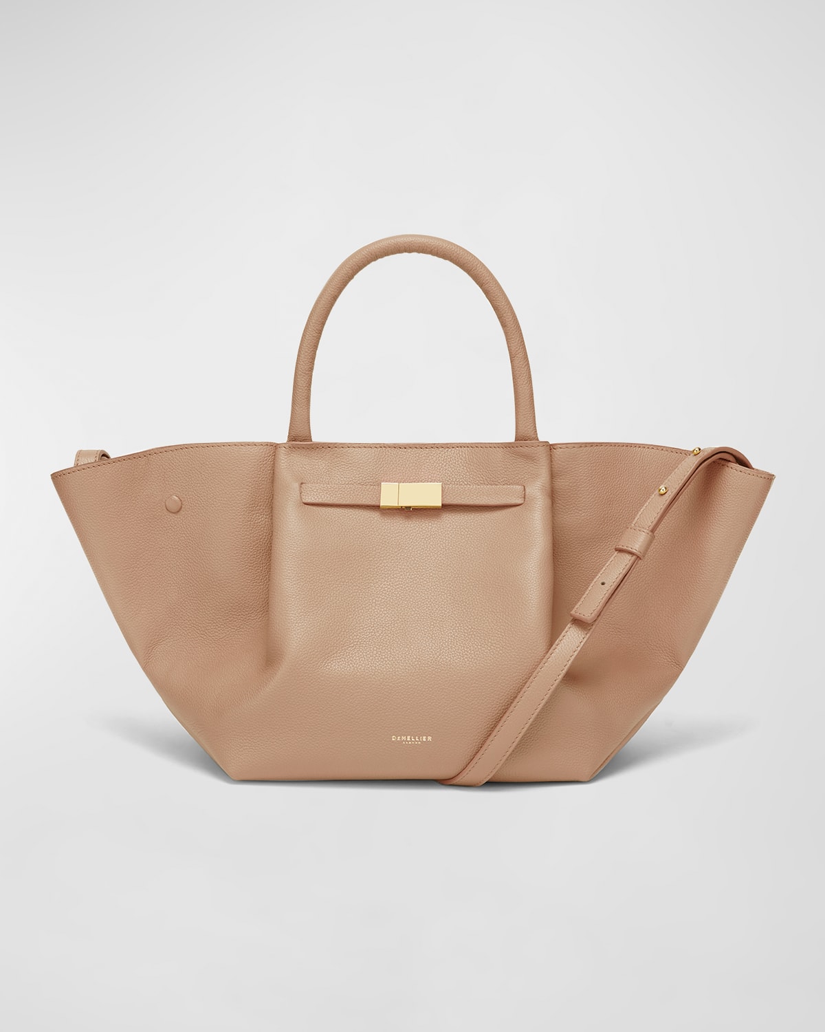 DeMellier New York Mini CrocEmbossed TopHandle Bag Neiman Marcus