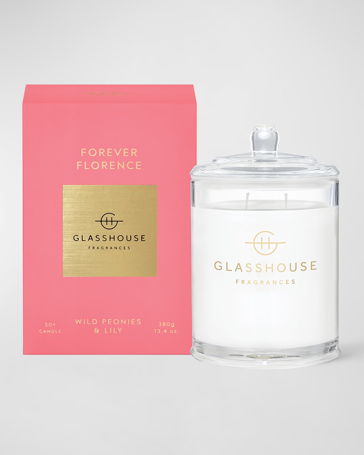 GLASSHOUSE FRAGRANCES 13.4 oz. Over The Rainbow Candle Neiman Marcus