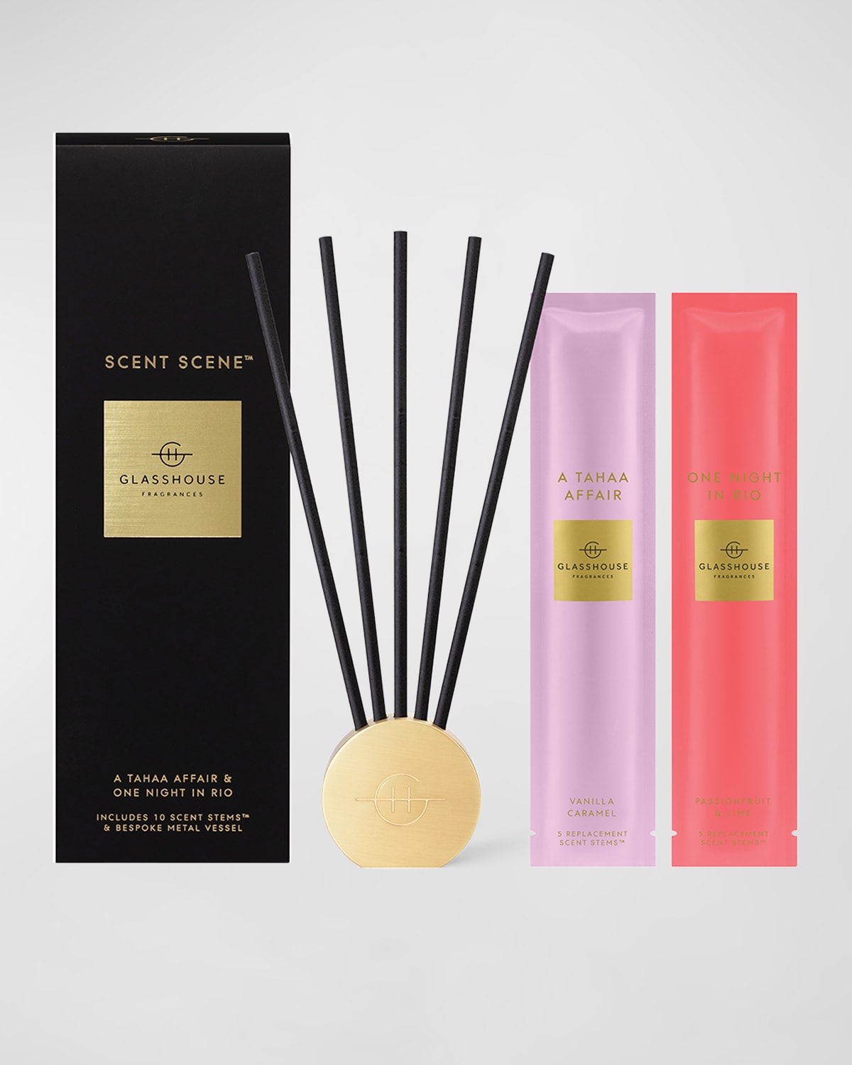 GLASSHOUSE FRAGRANCES Scent Scene Duo Lost In Amalfi And Kyoto In