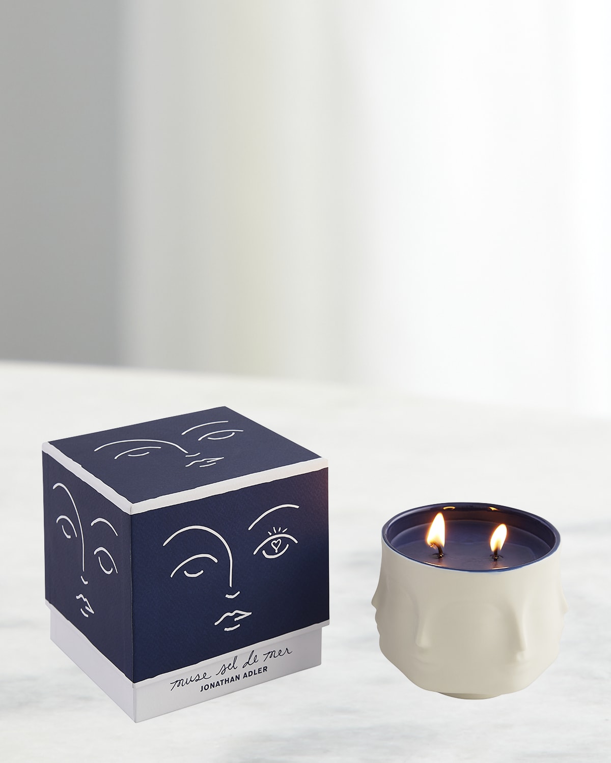 Jonathan Adler Muse Bouche 3Wick Soy Wax Candle Neiman Marcus