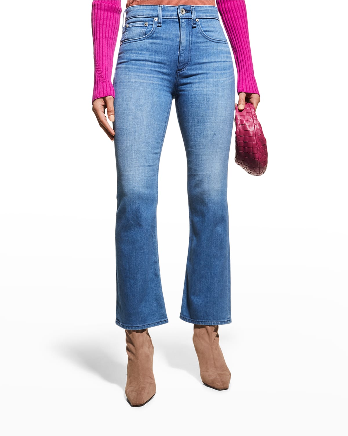 Rag And Bone Nina High Rise Ankle Flare