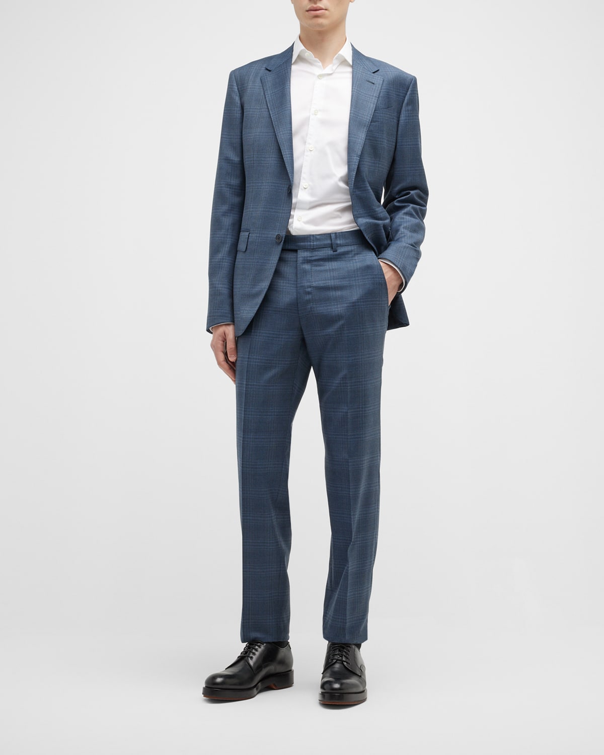 ZEGNA Men's Two-Piece Wool Suit | Neiman Marcus