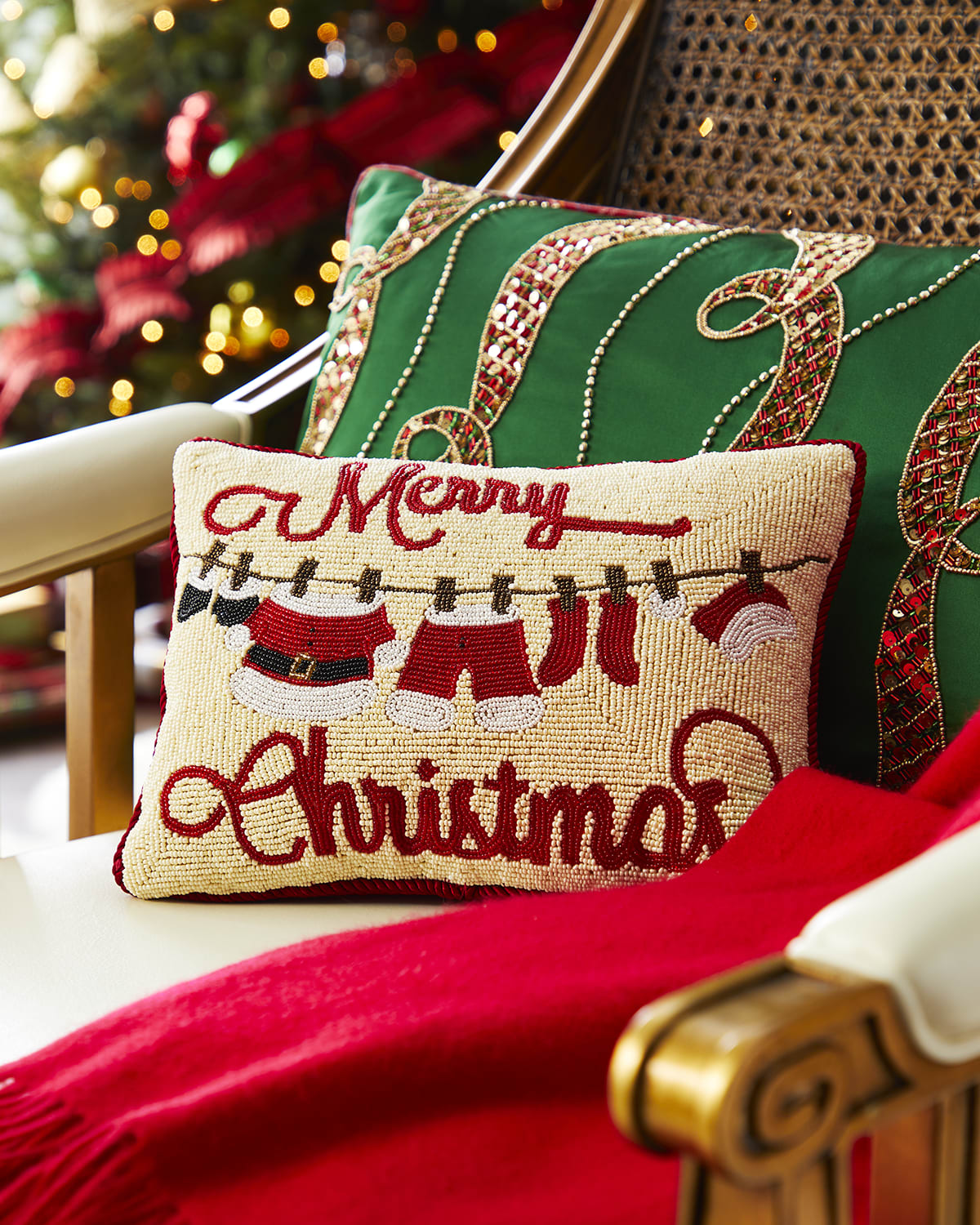 neiman marcus christmas pillows