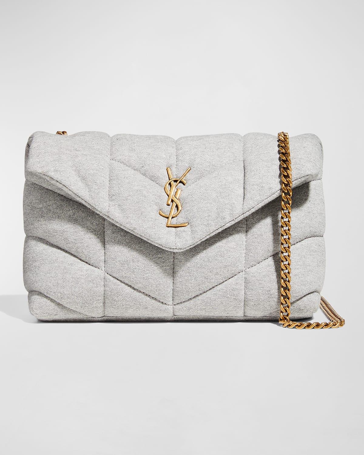 Saint Laurent YSL Quilted Patent Round Crossbody Bag Neiman Marcus