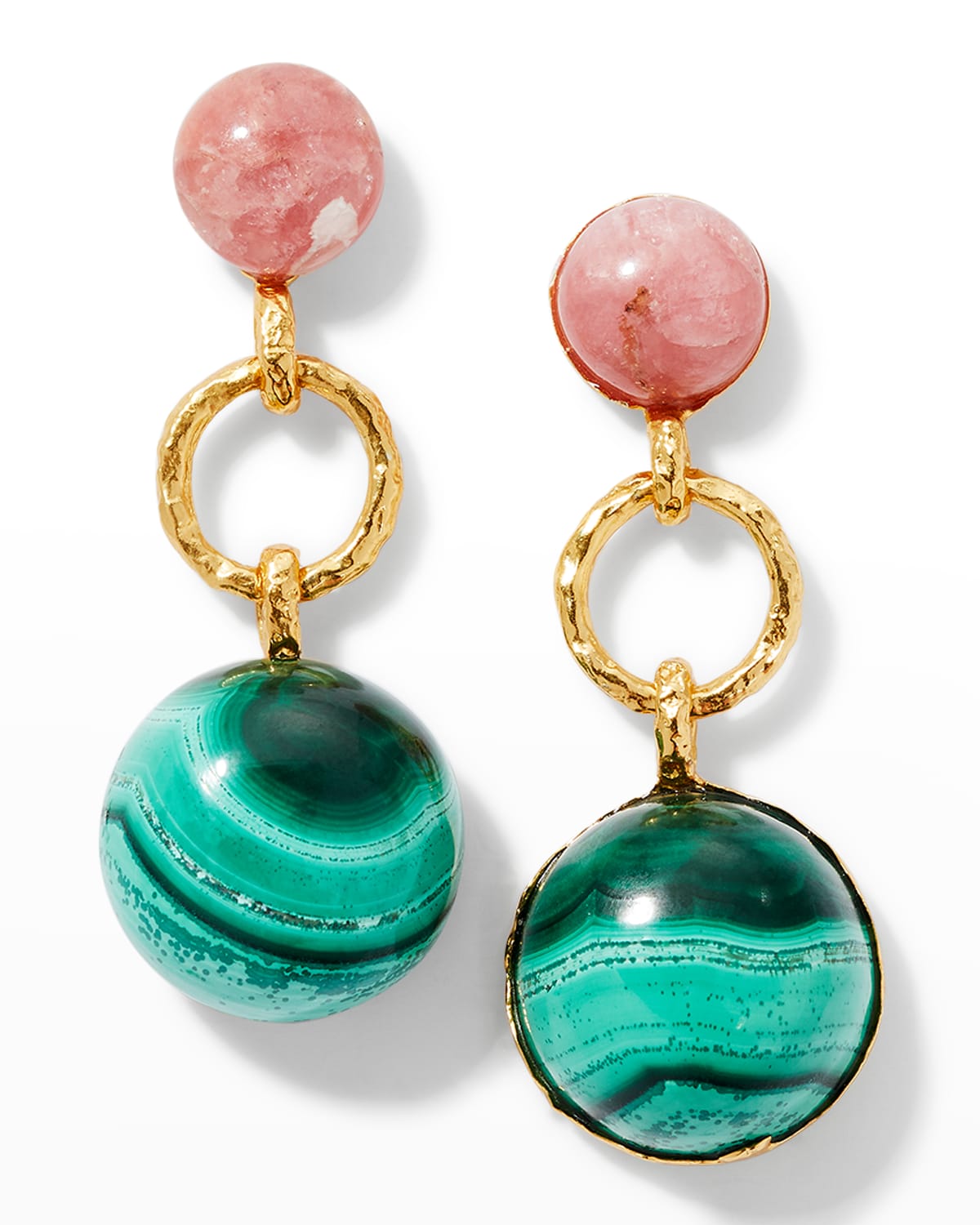 Esme Sterling Silver Earrings plated in 18K Gold
