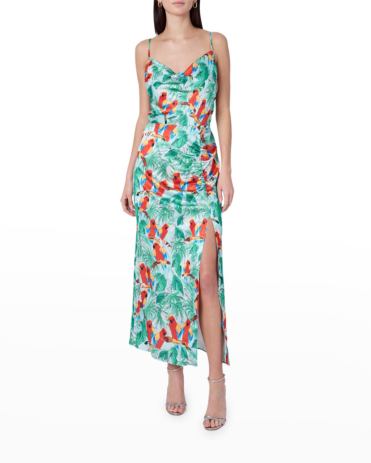 Robe Milly Nina Sans Manches Rayée - Taille 4, Milieu De Mollet, Mélange Coton, NEUVE Avec étiquettes