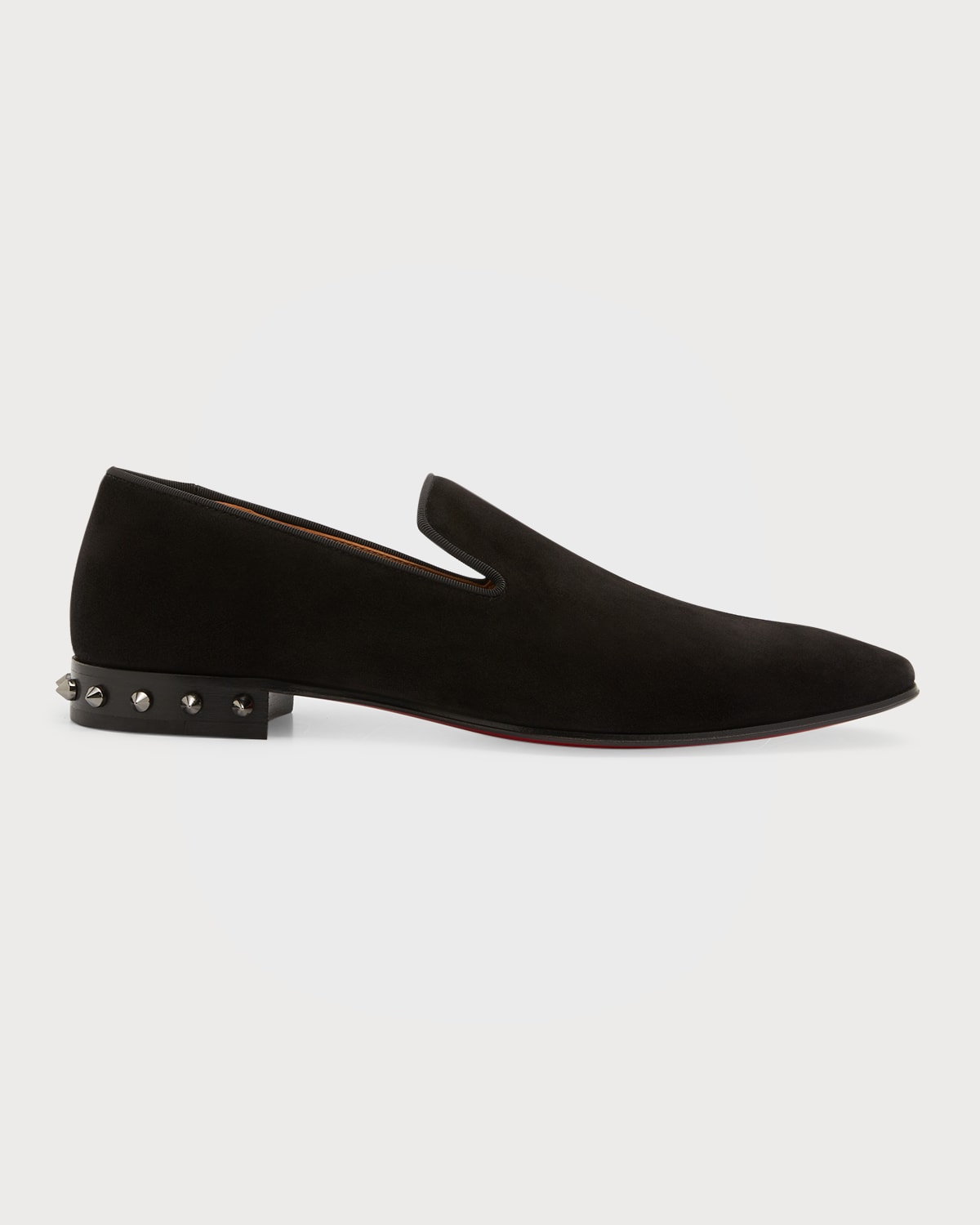 Christian Louboutin Men's Equiswing Spike Strap Loafers | Neiman Marcus