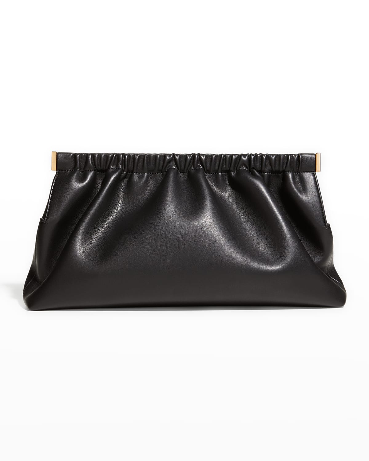 Nanushka The Bar Vegan Leather Clutch Bag Neiman Marcus
