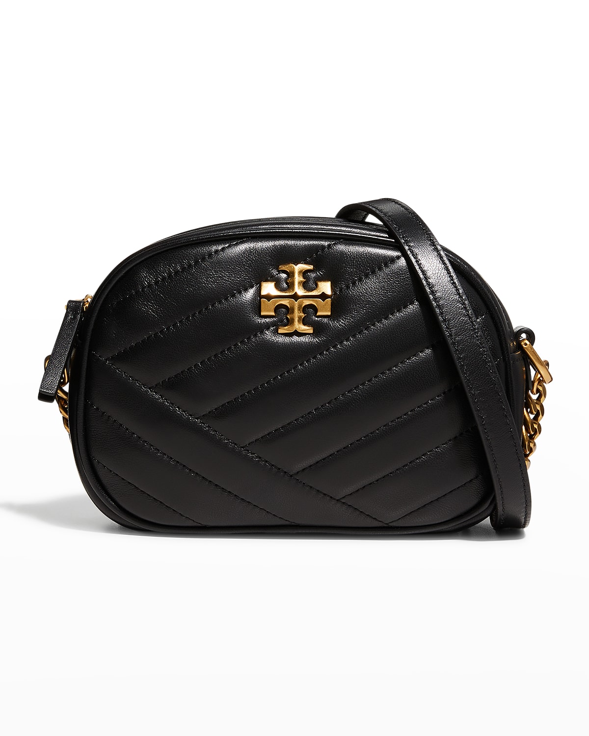 Tory Burch Kira Small Chevron-Quilt Flap Shoulder Bag | Neiman Marcus