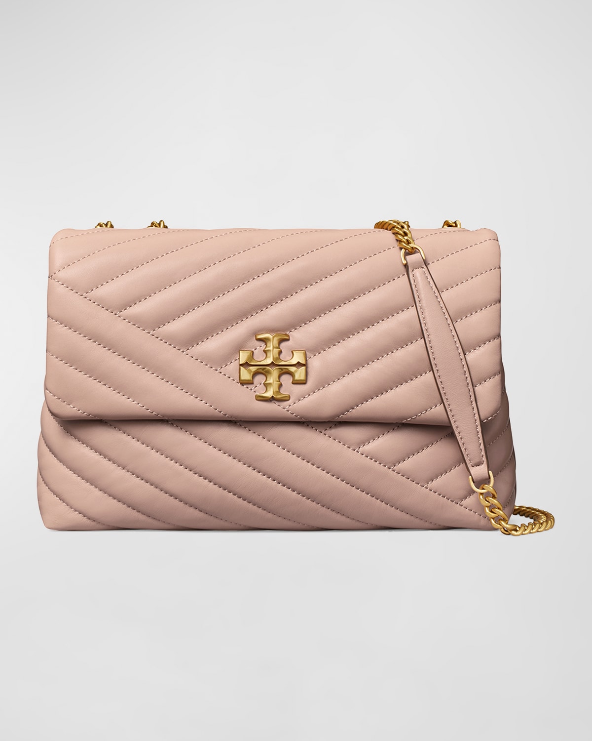 Tory Burch Kira ChevronQuilted Convertible Shoulder Bag Neiman Marcus