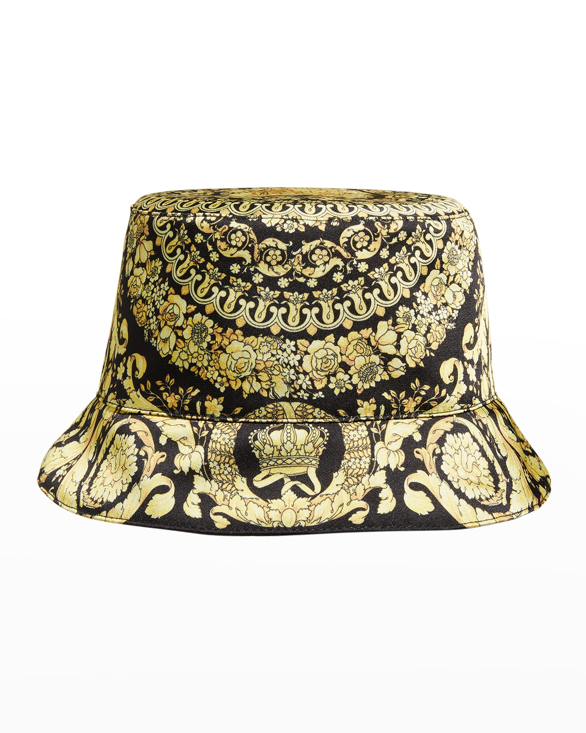 Versace Men's La Greca Logo Bucket Hat | Neiman Marcus