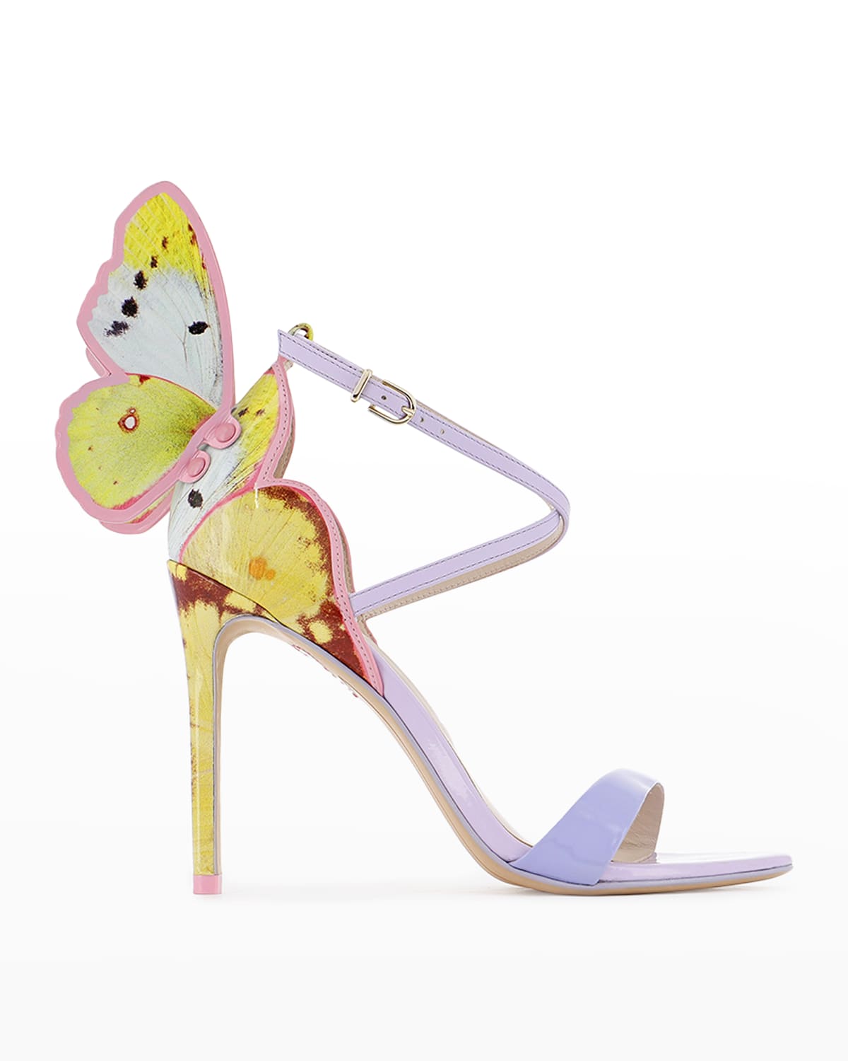 Sophia Webster Chiara Butterfly Embroidered Stiletto Sandals | Neiman ...